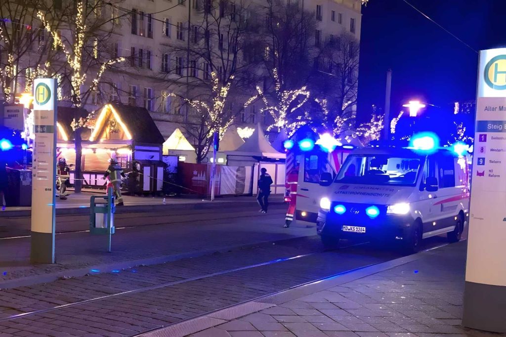 Attacco terroristico al mercatino di Natale a Magdeburgo: 11 morti e 60 feriti